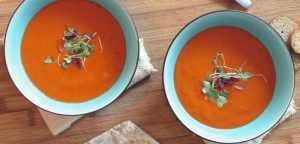 el gazpacho y el salmorejo