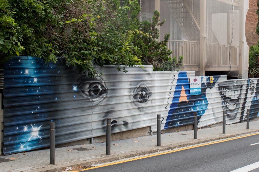 graffiti ASISA Barcelona